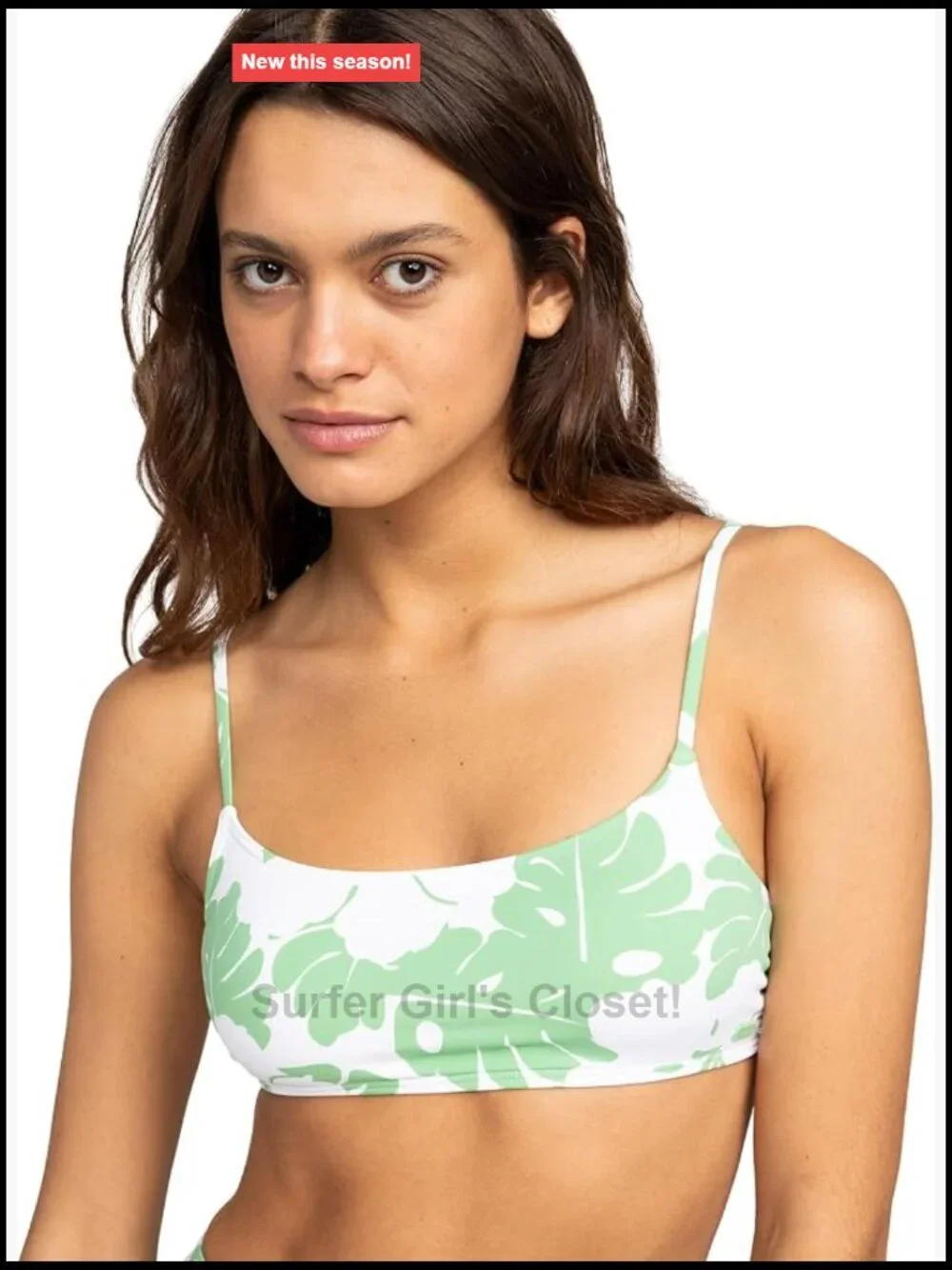 Bralette Bikini Top – Quick-Dry, Removable Pads, UPF 50+